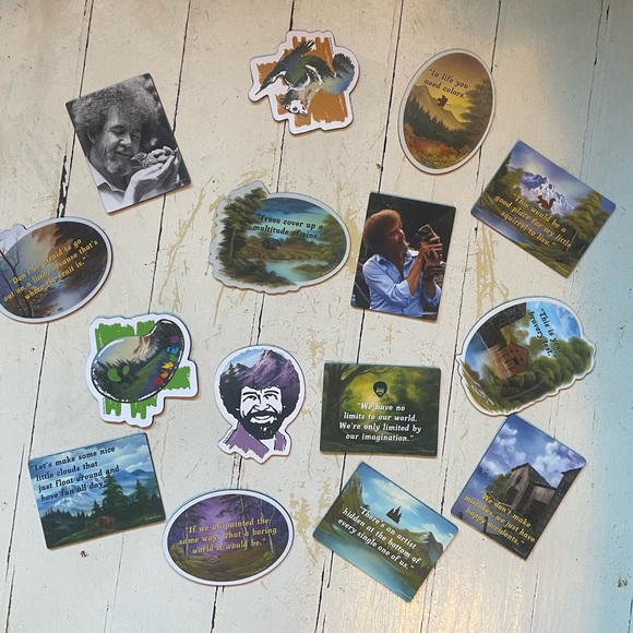 Bob Ross - Happy Little Magnets - Picture 10 of 13